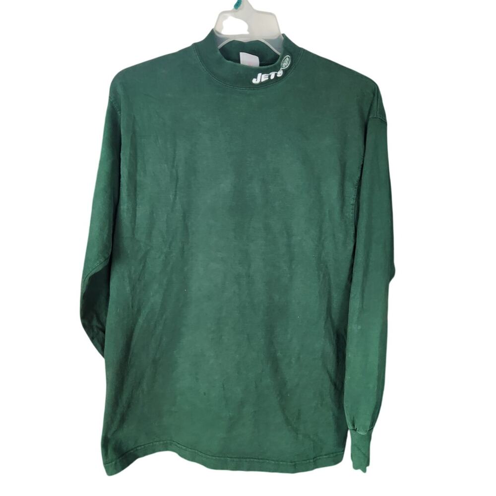 Vintage New York Jets mockneck men's medium